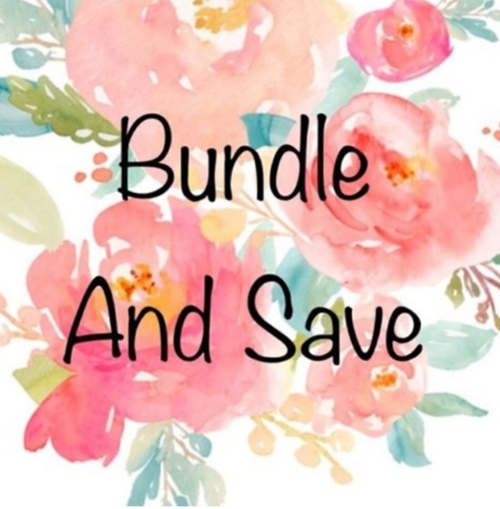Floral Bundle and Save Poster